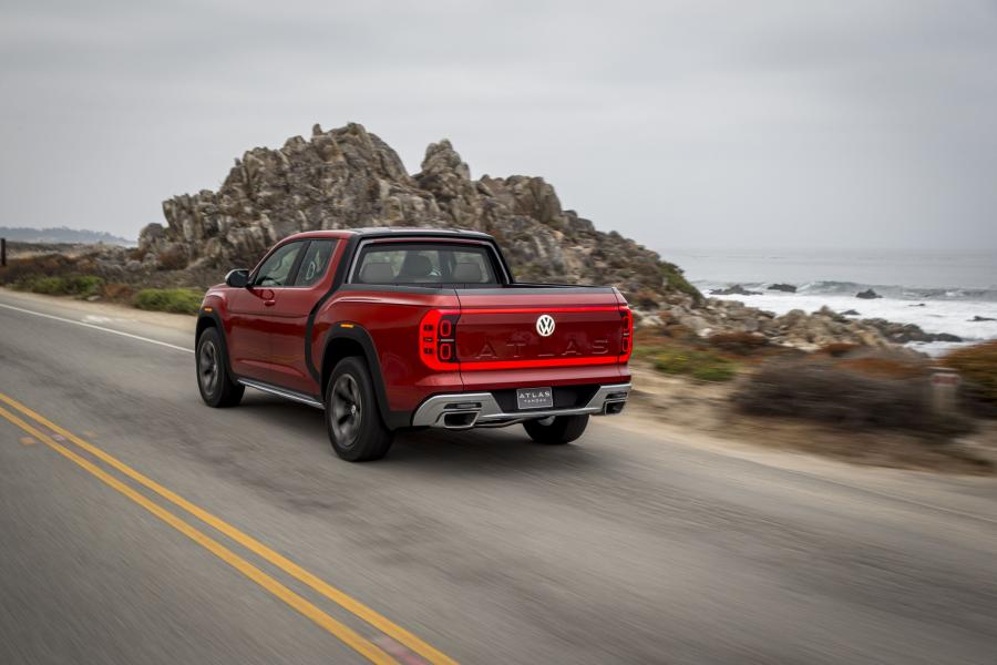  Volkswagen Atlas Tanoak Pickup Truck Concept 2018 года  (фото 24 из 32)